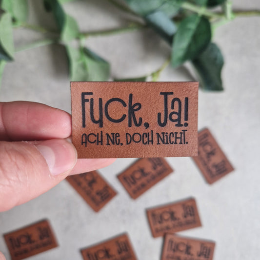 Fuck ja, ach ne... 5x3cm