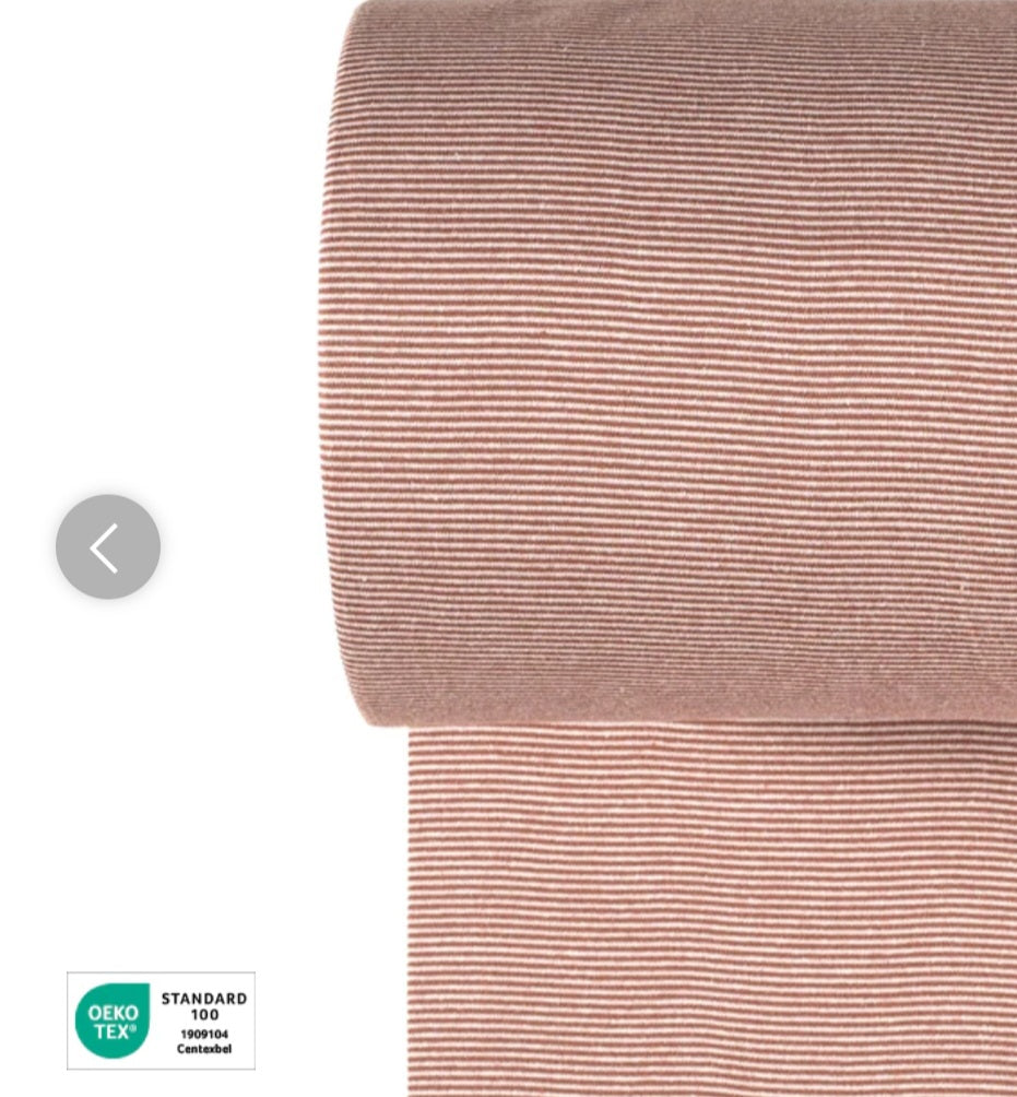 Ringelbündchen Rotes Holz