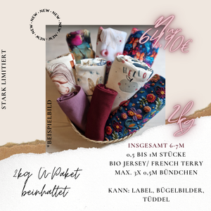 2kg Ü-Paket Stoff