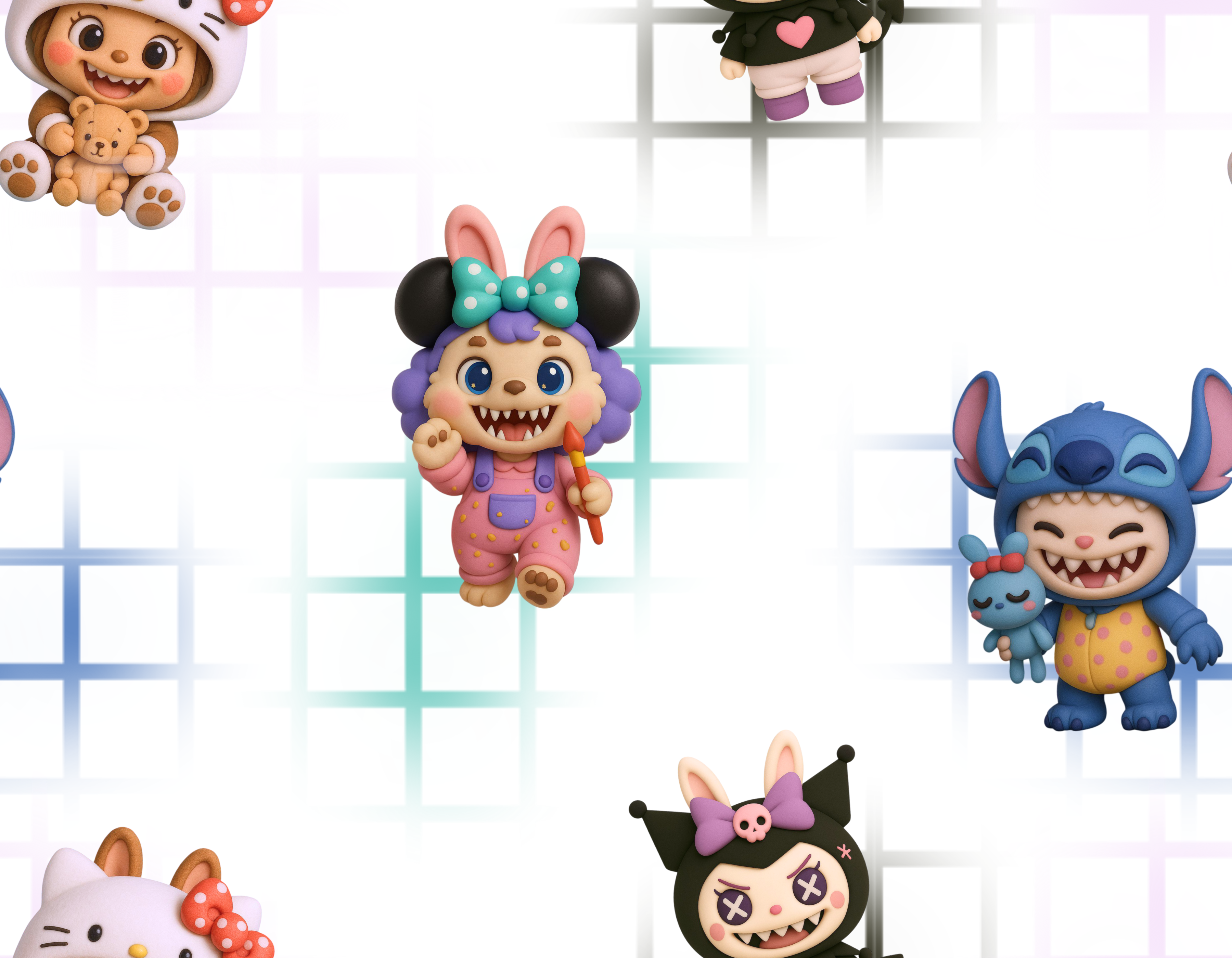 Verkleidete Monsterbubu