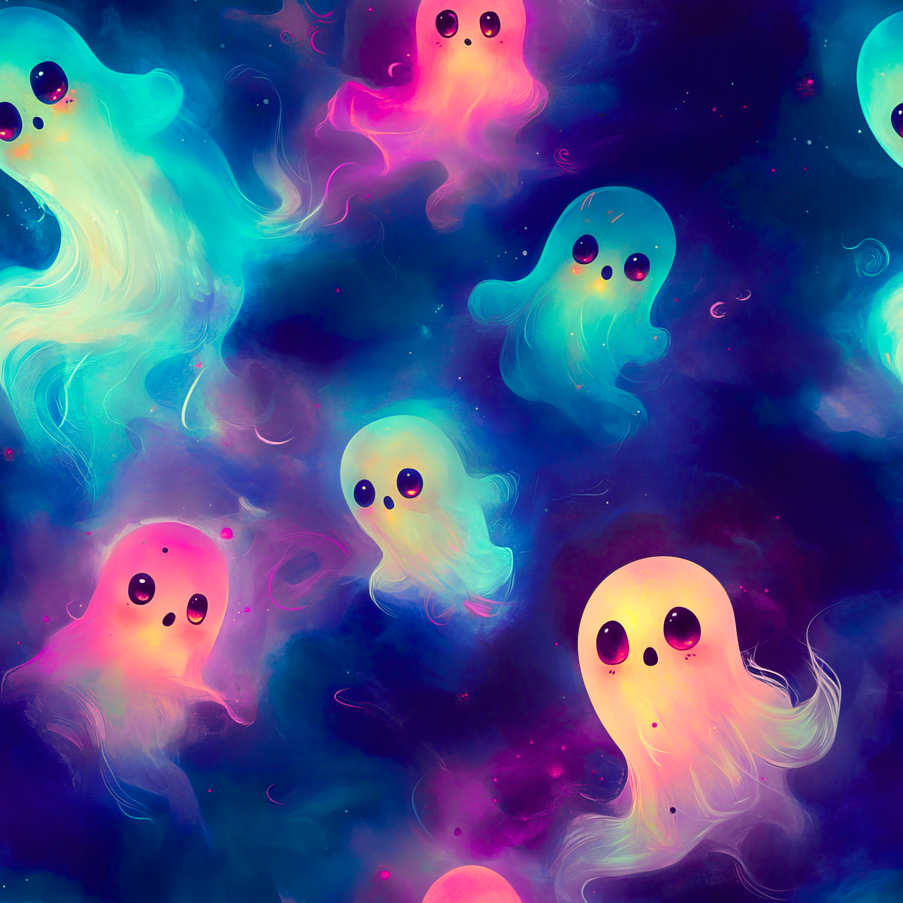 Glowing Ghosts