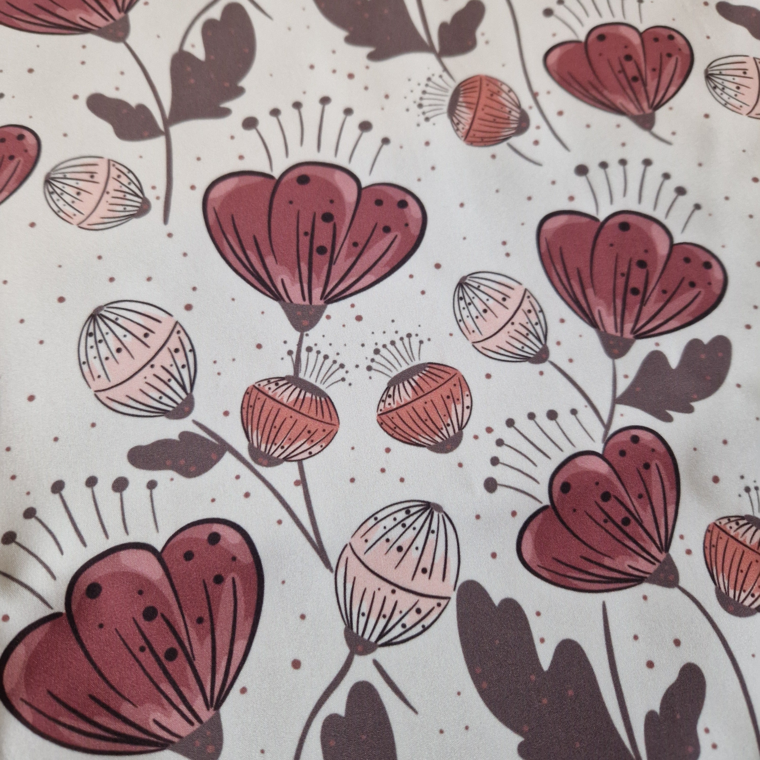 REST Mohnblumem Softshell ca. 49cm