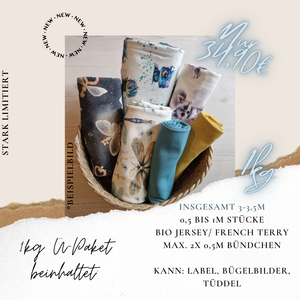 1kg Ü-Paket Stoff