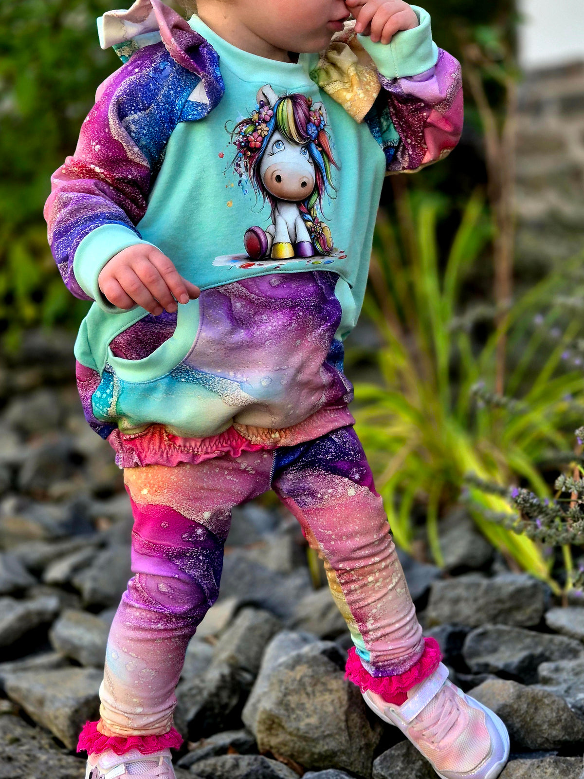 Regenbogenglitzer