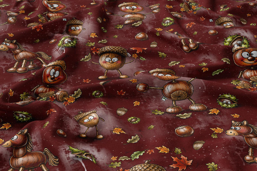 Chestnut Buddies (weinrot)